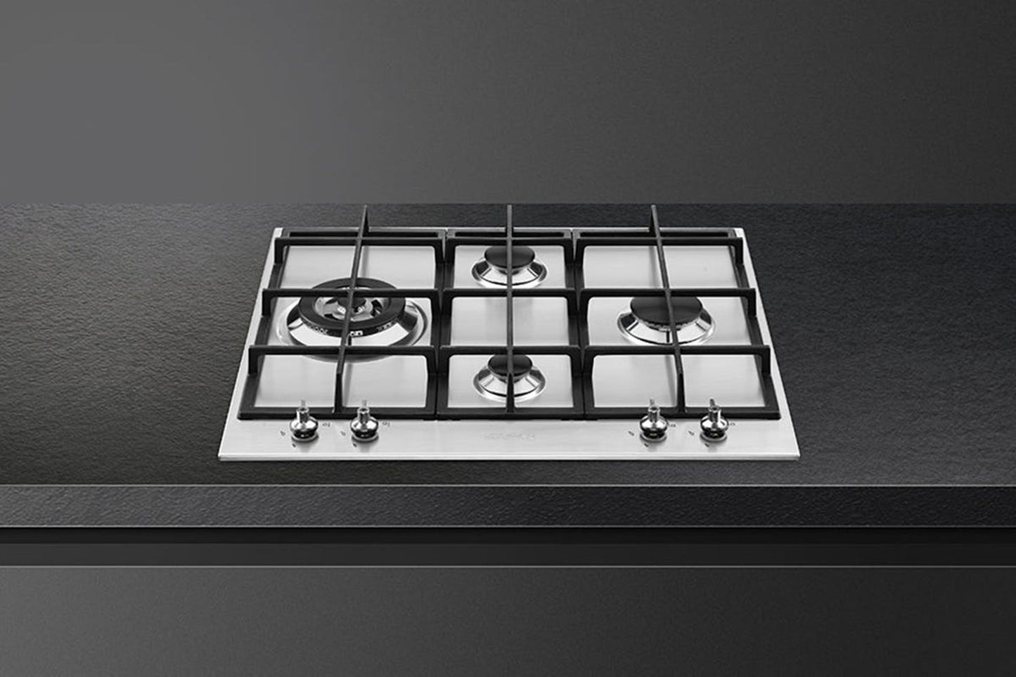 Smeg 60cm Classic Built-in Gas Hob | PX364L | Stainless Steel