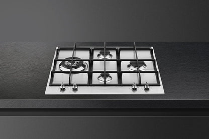 Smeg 60cm Classic Built-in Gas Hob | PX364L | Stainless Steel