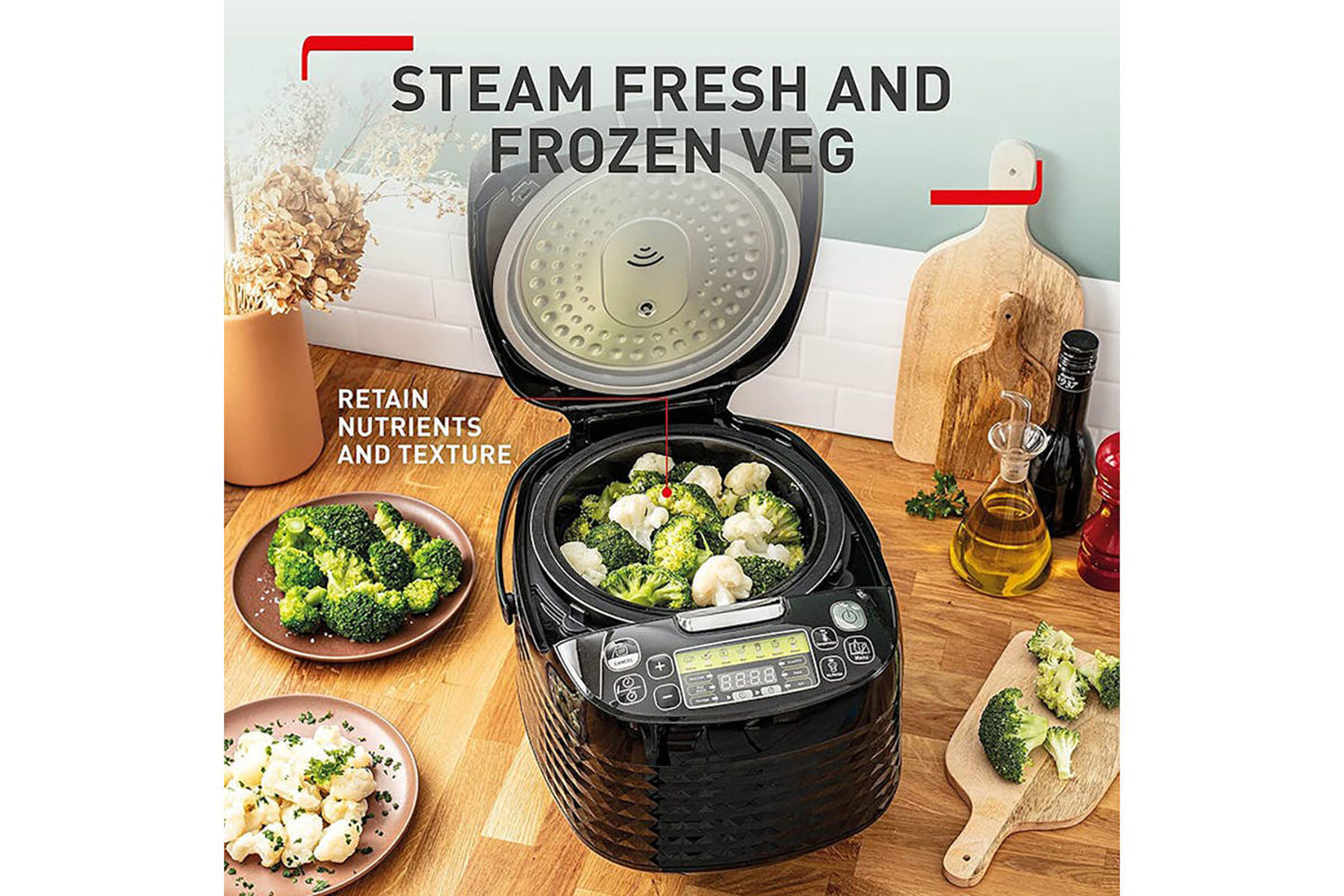 Tefal SpheriCook 5L Multicooker | RK745840 | Black