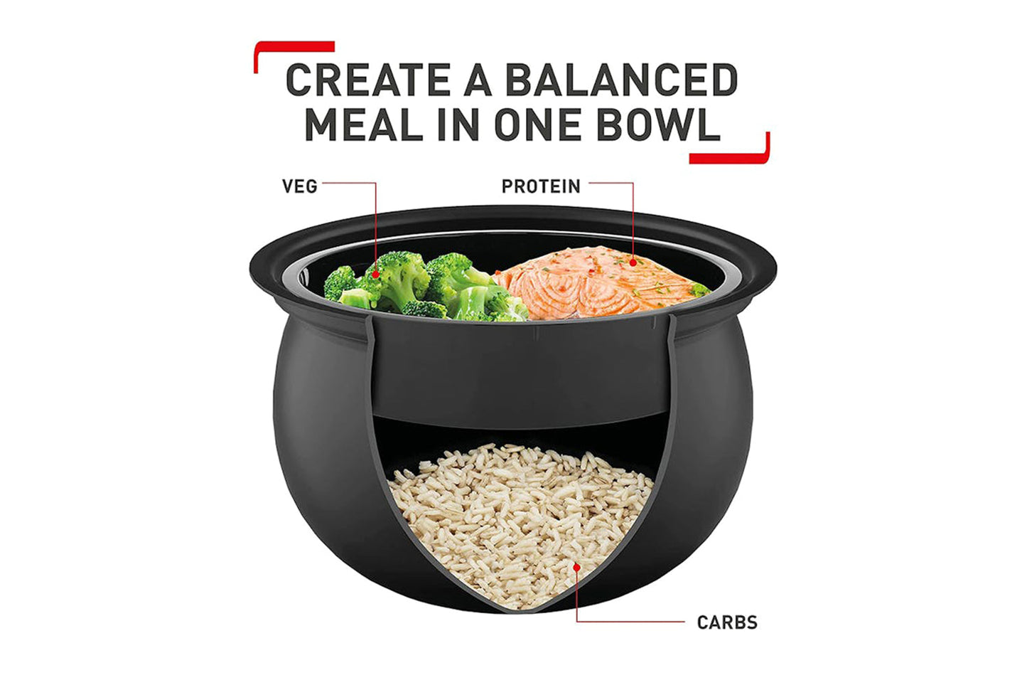 Tefal SpheriCook 5L Multicooker | RK745840 | Black