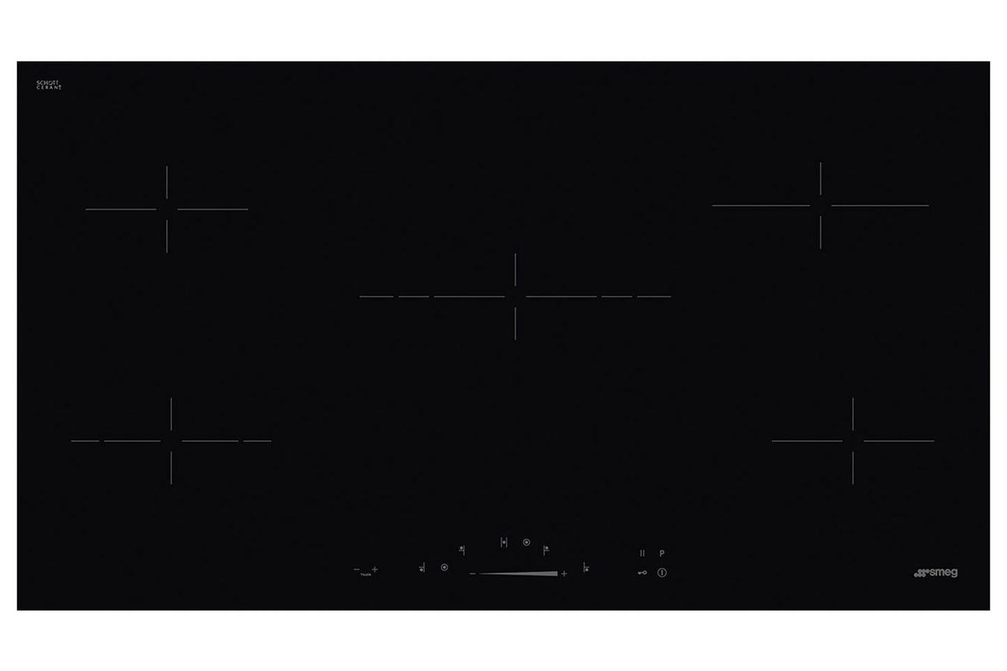 Smeg 90cm Built-in  Ceramic Hob | SE495ETD