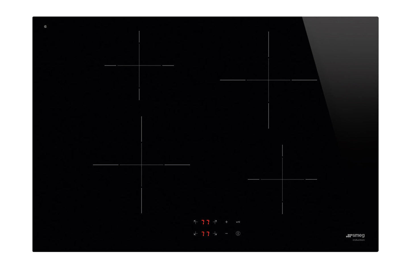 Smeg 75cm Built-in Induction Hob | SI2741D | Black