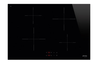 Smeg 75cm Built-in Induction Hob | SI2741D | Black