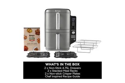 Ninja 9.5L Double Stacked Air Fryer | SL400UK