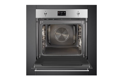 Smeg Classic 60cm Built-in Electric Single Oven | SOP6302TX | Stainless Steel