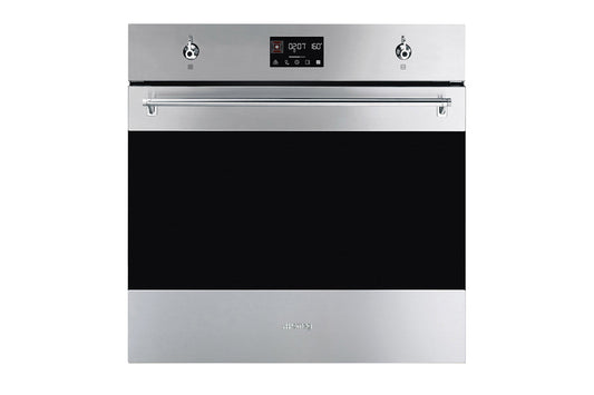 Smeg Classic 60cm Built-in Electric Single Oven | SOP6302TX | Stainless Steel