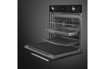 Smeg Victoria Built-in Single Oven | SOP6900TN | Black