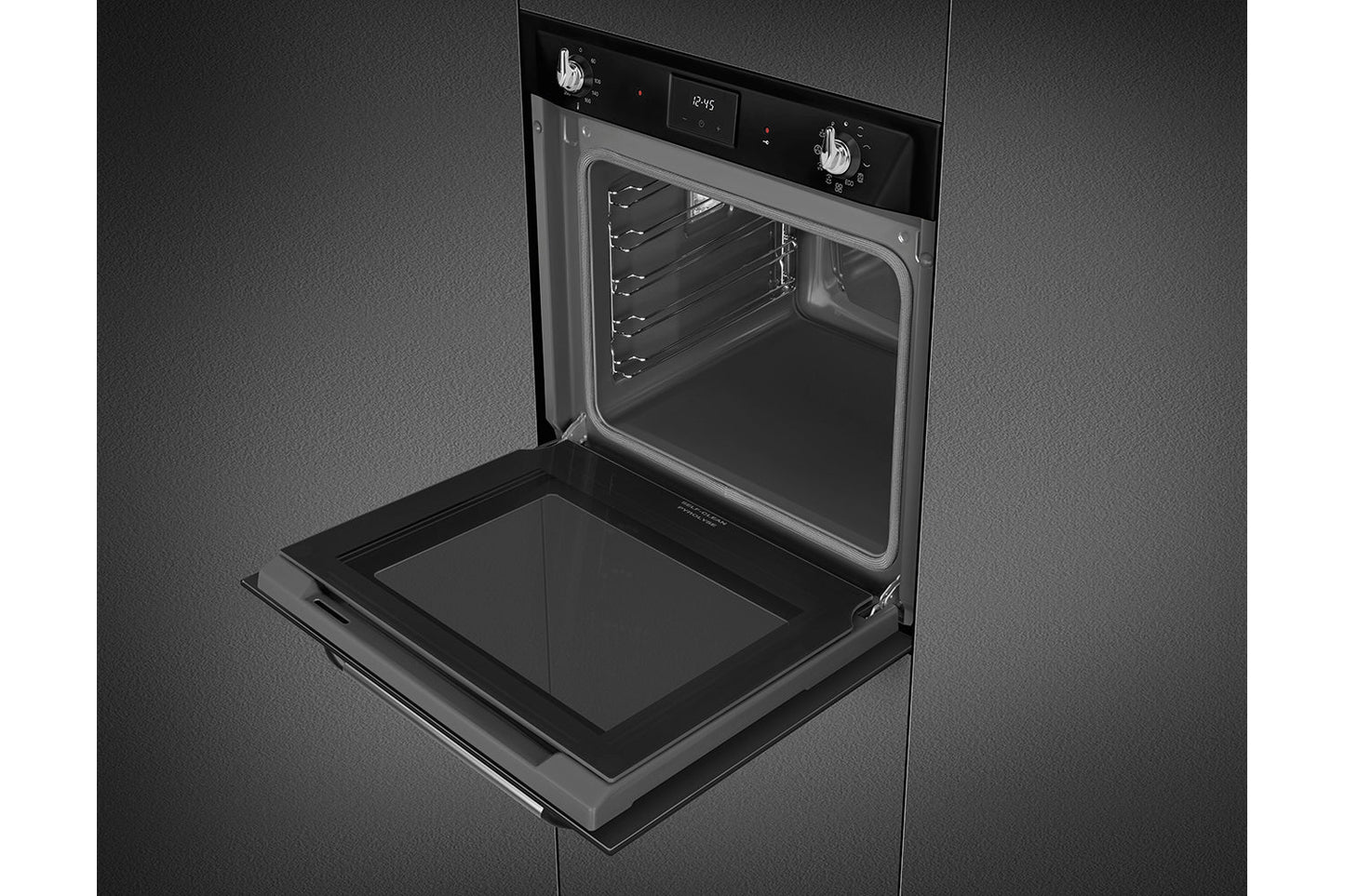 Smeg Victoria Built-in Single Oven | SOP6900TN | Black