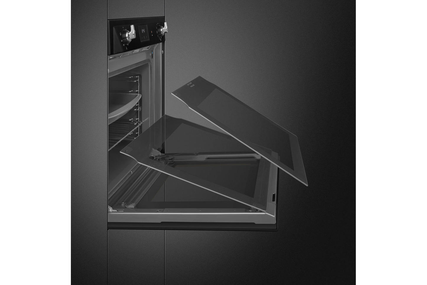 Smeg Victoria Built-in Single Oven | SOP6900TN | Black