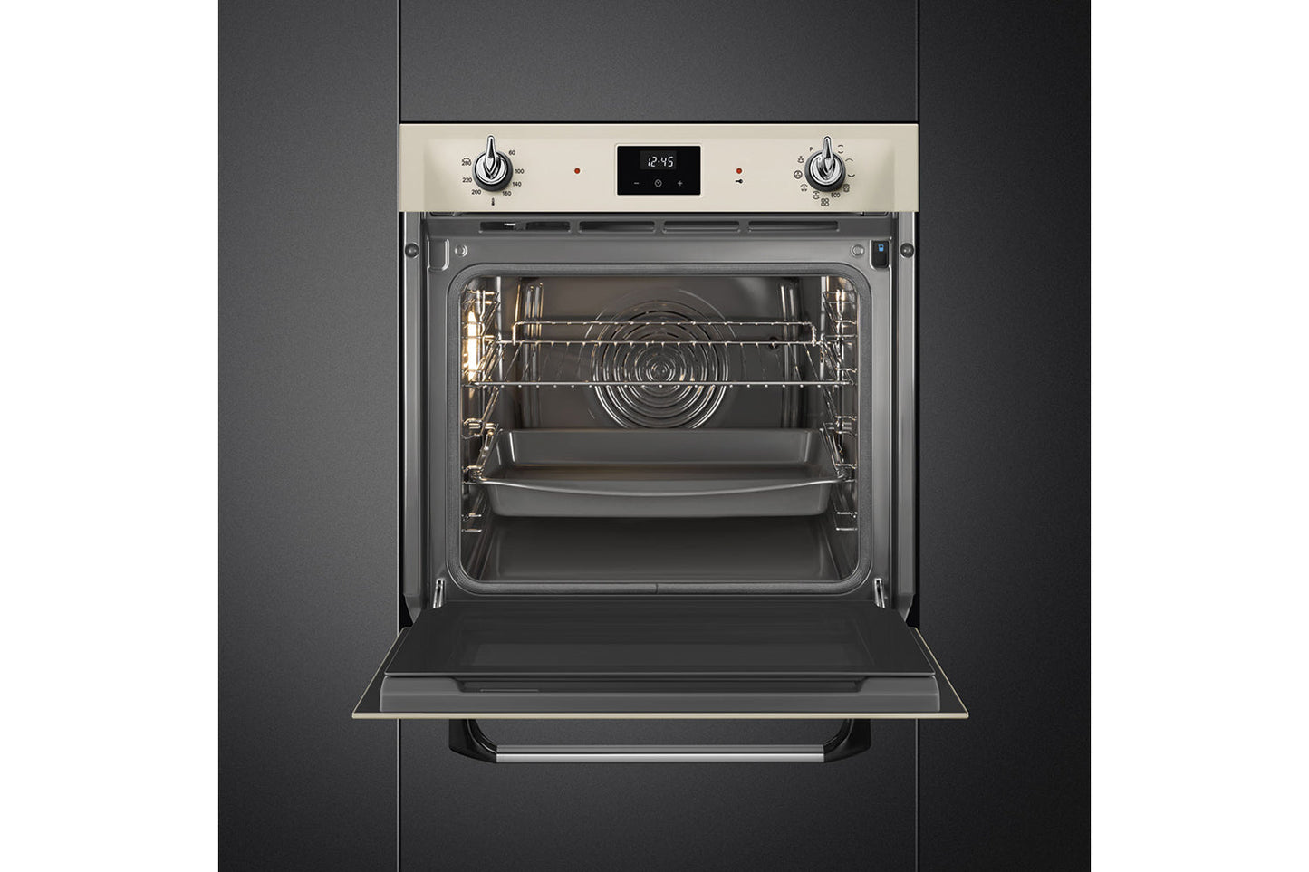 Smeg Victoria Built-in Single Oven | SOP6900TP | Cream