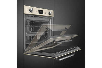Smeg Victoria Built-in Single Oven | SOP6900TP | Cream