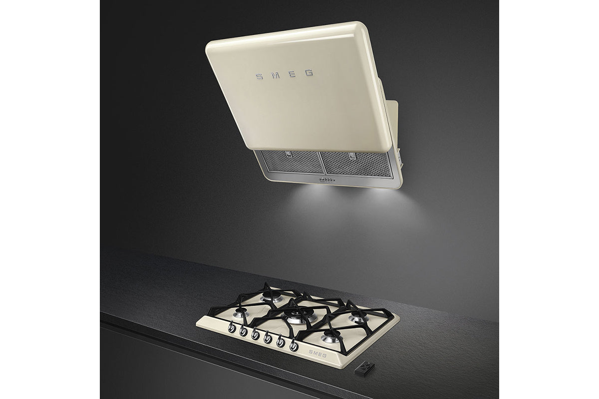 Smeg 70cm Victoria Aesthetic Built-in Gas Hob | SR975PGH | Cream