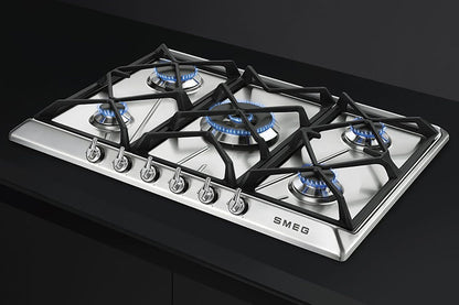 Smeg 70cm Victoria Built-in Gas Hob | SR975XGH