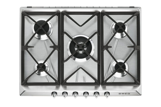 Smeg 70cm Victoria Built-in Gas Hob | SR975XGH