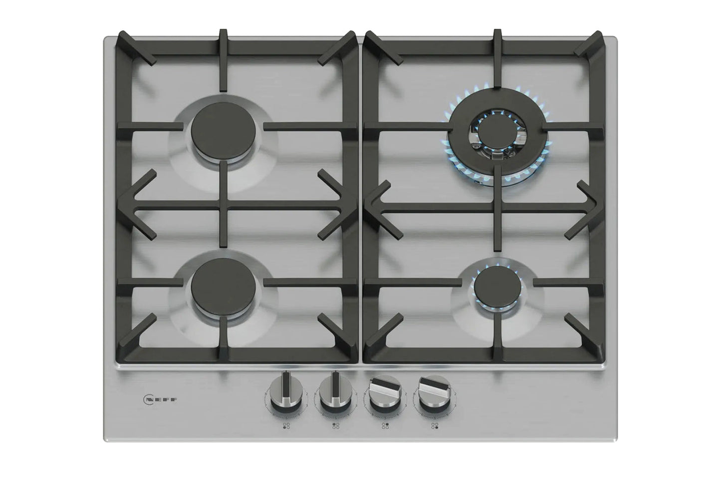 Neff N70 60cm Built-in Gas Hob | T26CIH8N0 | Stainless Steel