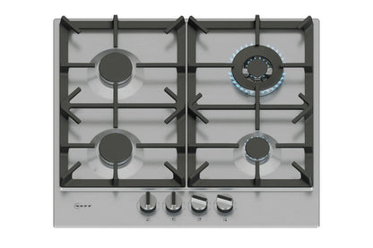 Neff N70 60cm Built-in Gas Hob | T26CIH8N0 | Stainless Steel