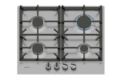 Neff N70 60cm Built-in Gas Hob | T26CIP8N0 | Stainless Steel