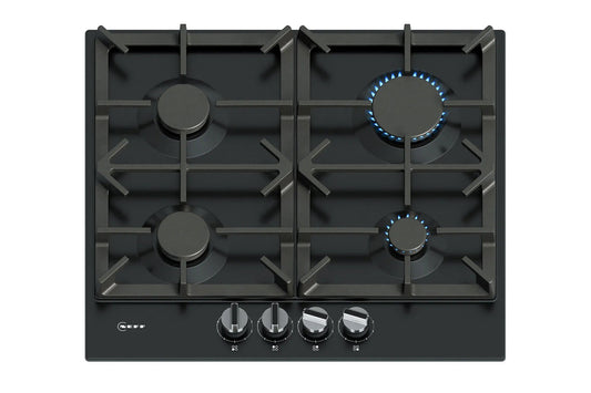 Neff N70 60cm Built-in Gas Hob | T26CIP8S0 | Black