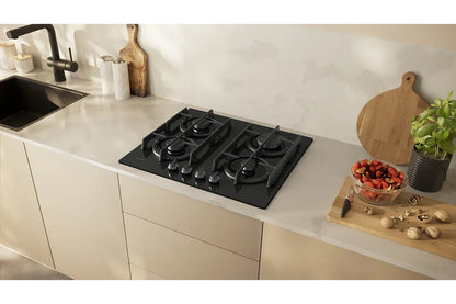 Neff N 70 60cm Built-in Gas Hob | T26PIP4S0 | Black
