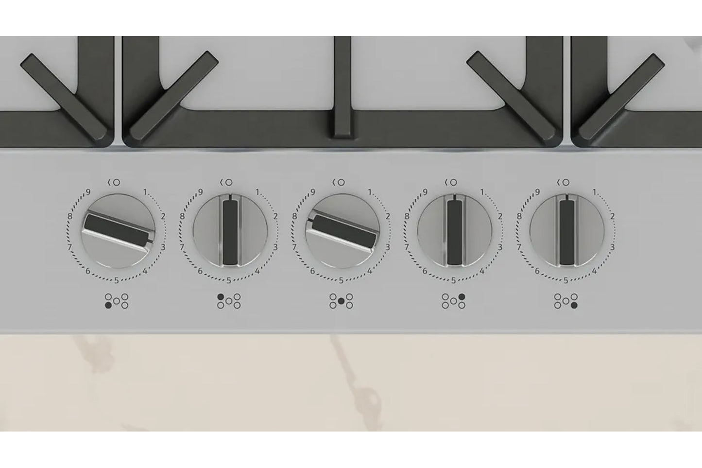 Neff N 70 75cm Built-in Gas Hob | T27CIQ8N0 | Stainless Steel