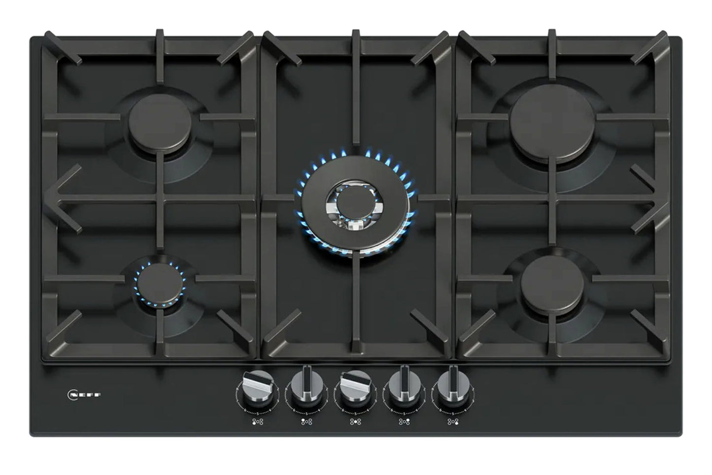 Neff N 70 75cm Built-in Gas Hob | T27CIQ8S0 | Black