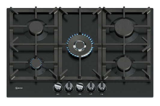 Neff N 70 75cm Built-in Gas Hob | T27CIQ8S0 | Black