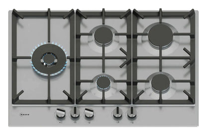 Neff N 70 75cm Built-in Gas Hob | T27CIS8N0 | Stainless Steel