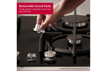 Neff N 70 75cm Built-in Gas Hob | T27CIS8N0 | Stainless Steel