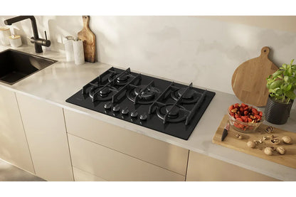 Neff N 70 75cm Built-in Gas Hob | T27PIQ4S0 | Black
