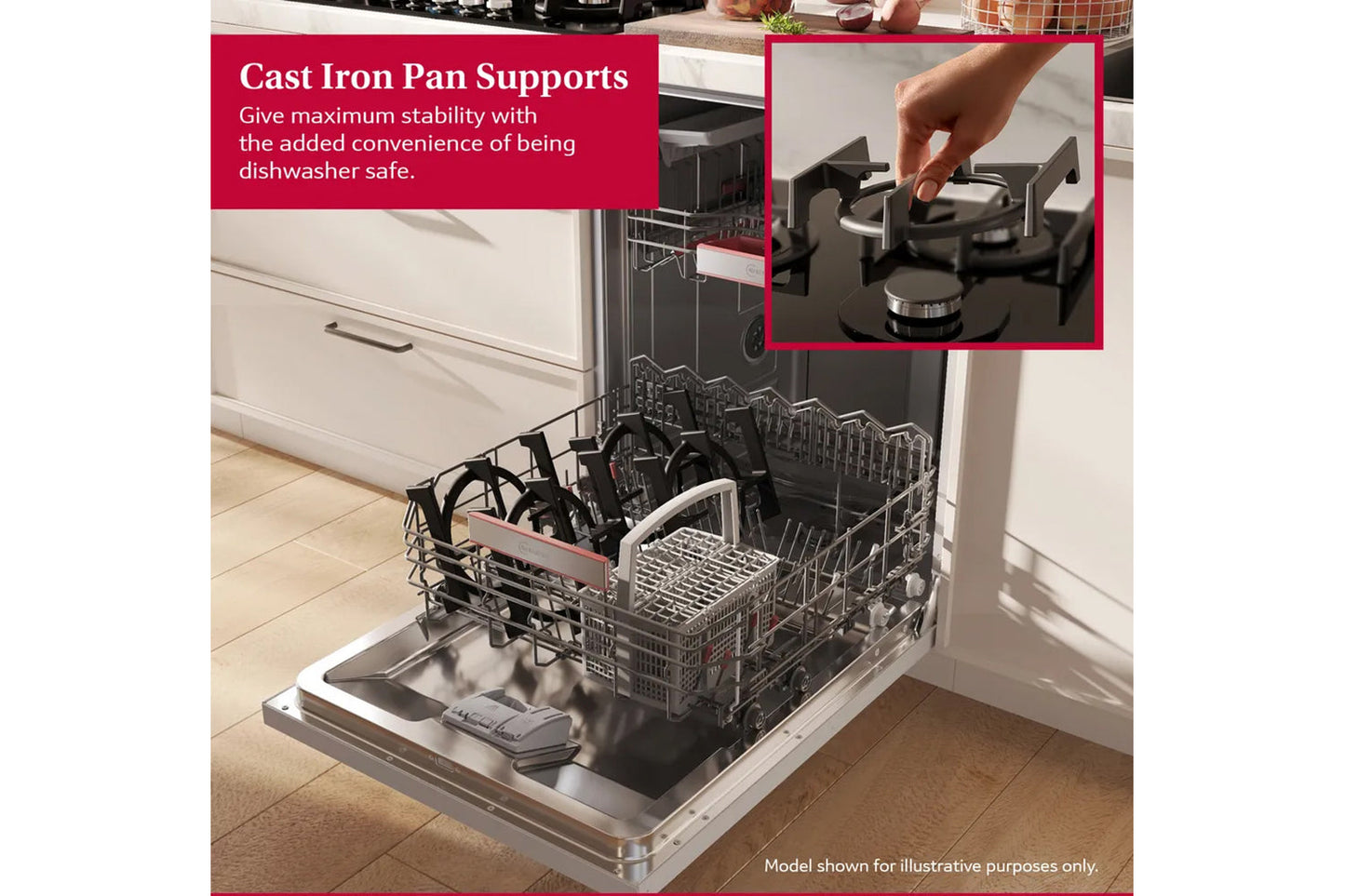 Neff N 70 75cm Built-in Gas Hob | T27PIQ4S0 | Black