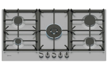Neff N70 90cm Built-in Gas Hob | T29CIR8N0 | Stainless Steel