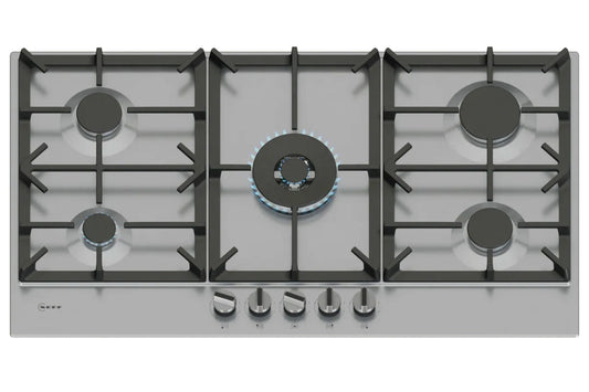 Neff N70 90cm Built-in Gas Hob | T29CIR8N0 | Stainless Steel