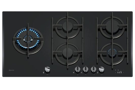 Neff N90 90cm Built-in Gas Hob | T29RHS4S0 | Black
