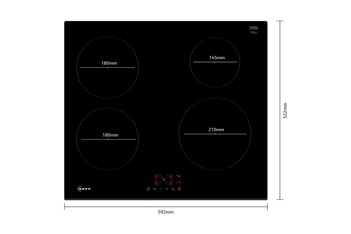 Neff N30 60cm Built-in Induction Hob | T36FBE1L0