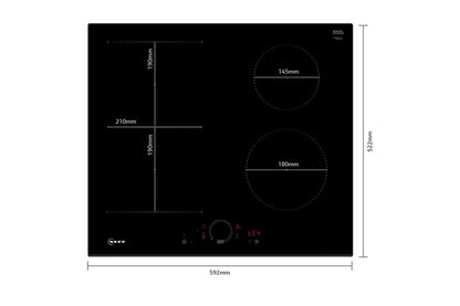 Neff 60cm Built-in Induction Hob | T56FHS1L0