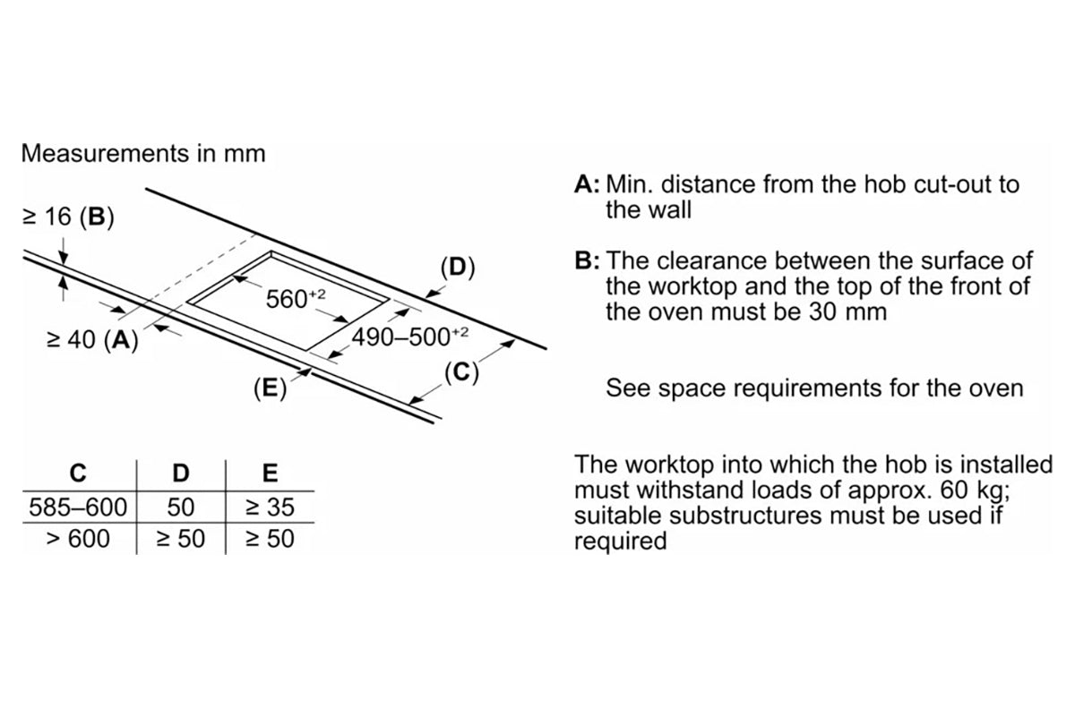 Neff 60cm Built-in Induction Hob | T56FHS1L0