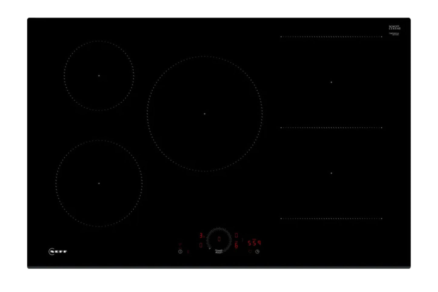 Neff 80cm Built-in Induction Hob | T58FHW1L0