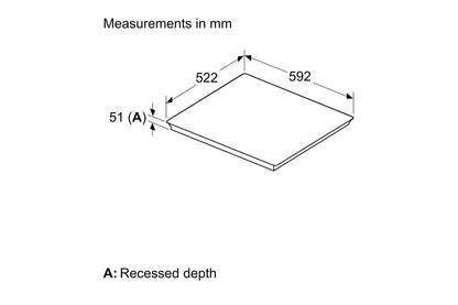 Neff N70 60cm Built-in Induction Hob | T66FHE4L0