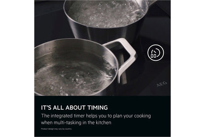 AEG 7000 SenseBoil 60cm 4 Zone Induction Hob | TI64IB10FB | Black
