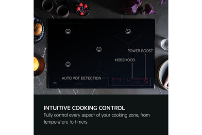 AEG 7000 SenseBoil 60cm 4 Zone Induction Hob | TI64IB10FB | Black