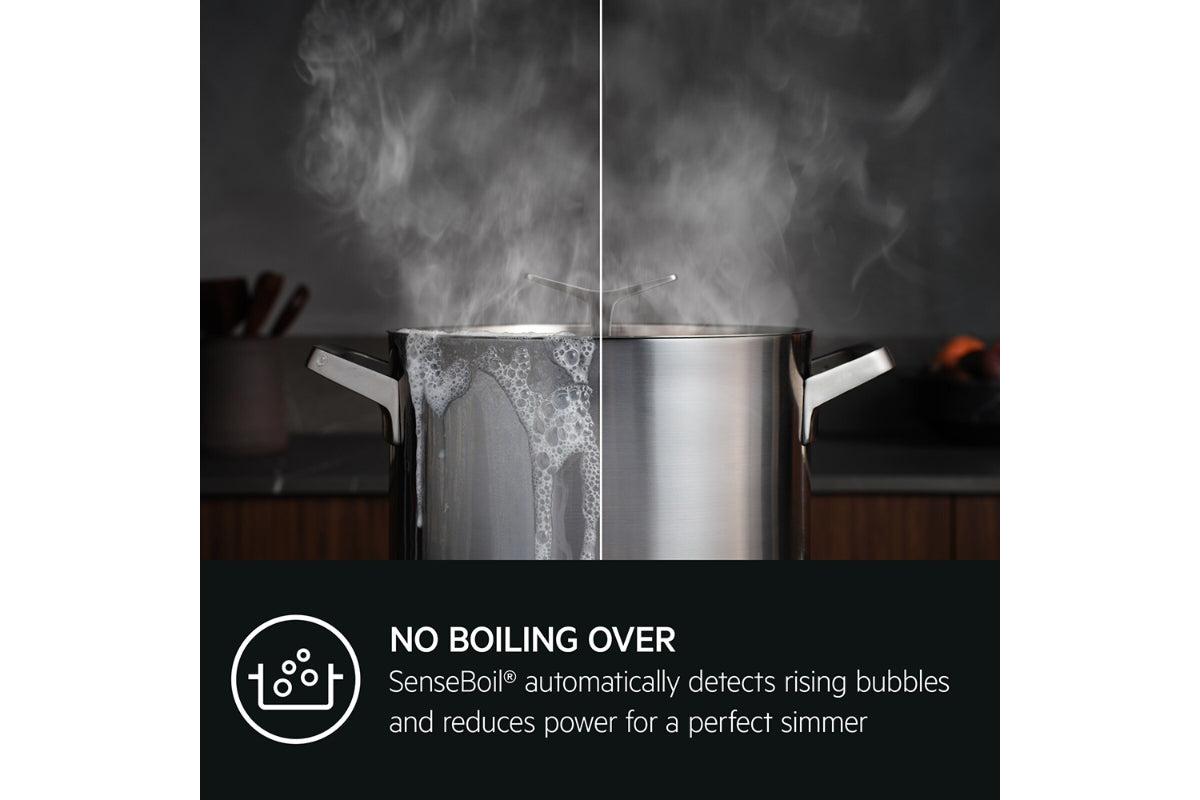 AEG 7000 SenseBoil 60cm 4 Zone Induction Hob | TI64IB10FB | Black