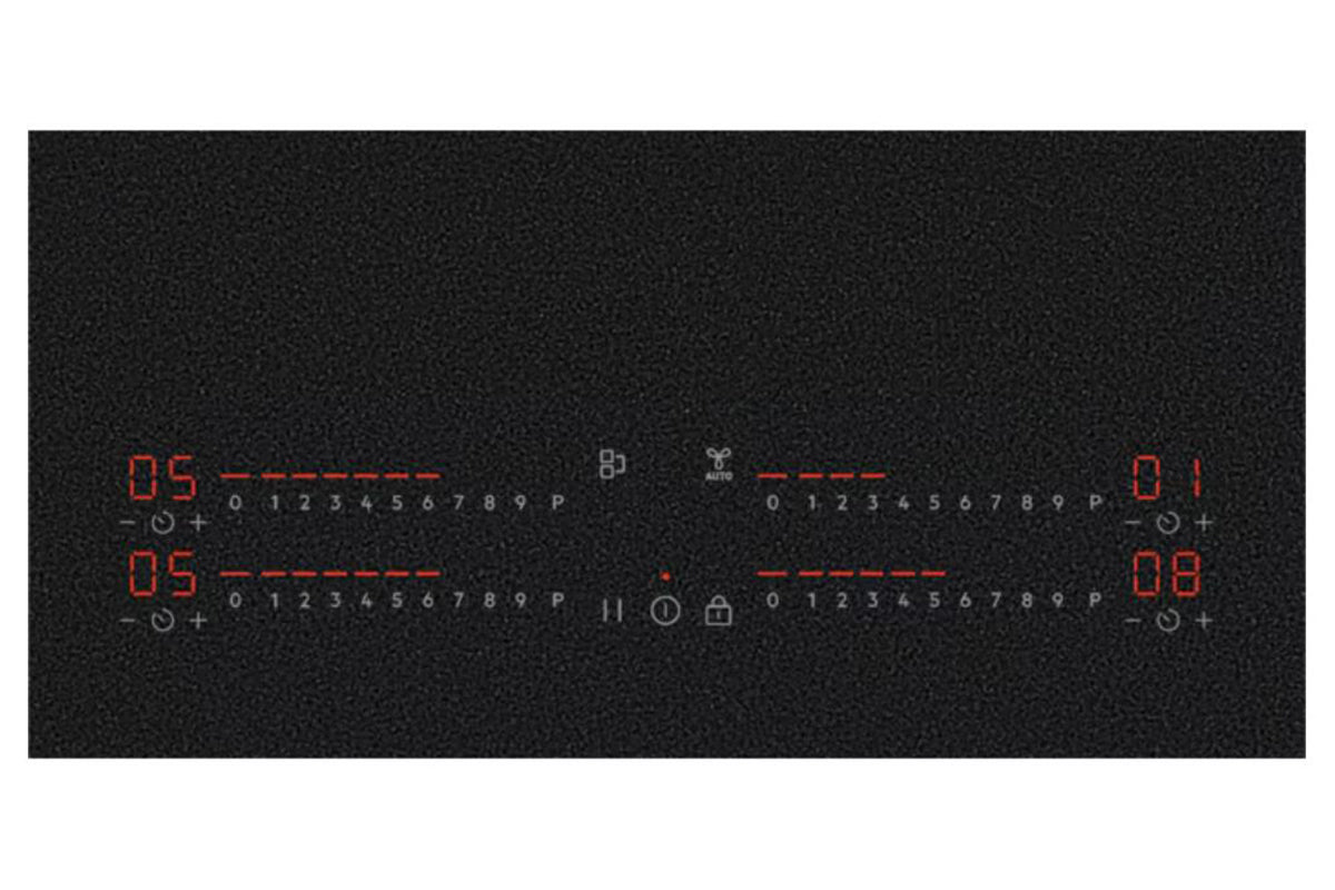 AEG 6000 Series 81cm 4 Zone Induction Hob | TI84IB00FZ | Matt Black