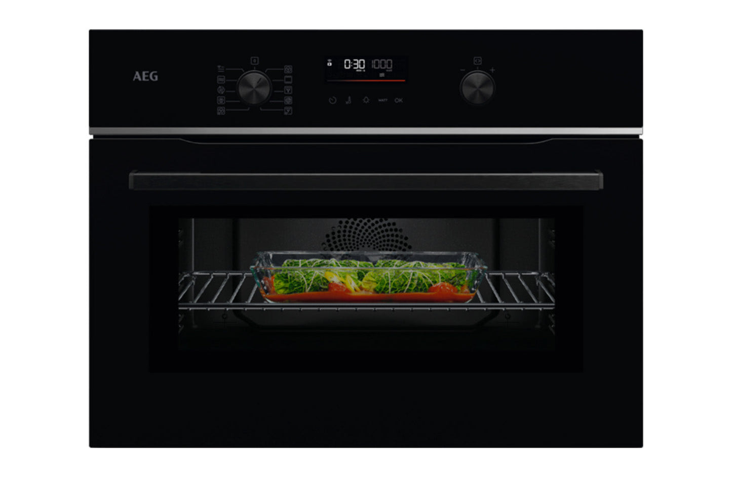 AEG 6000 Series CombiQuick Microwave and Built-in Oven | TK6NK501B