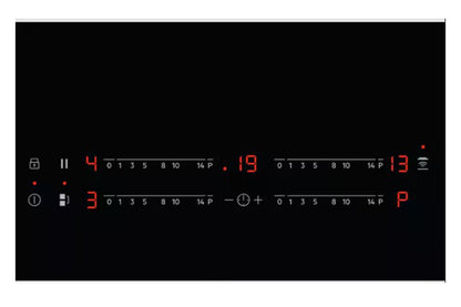 AEG 60 cm 6000 Bridge 4 Zone Induction Hob | TO64IB00FB | Black