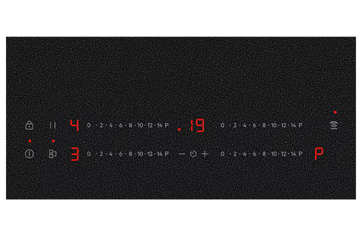 AEG 6000 60cm 4 Zone Bridge SaphirMatt Induction Hob | TO64IB00FZ