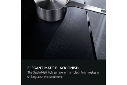 AEG 6000 60cm 4 Zone Bridge SaphirMatt Induction Hob | TO64IB00FZ