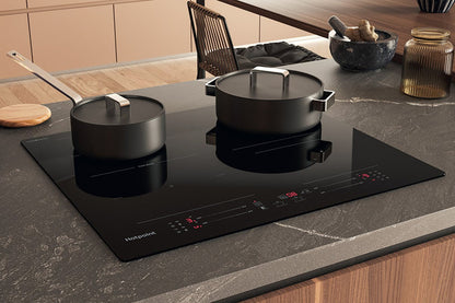 Hotpoint 60cm Built-in Induction Hob | TS3560FCPNE | Black