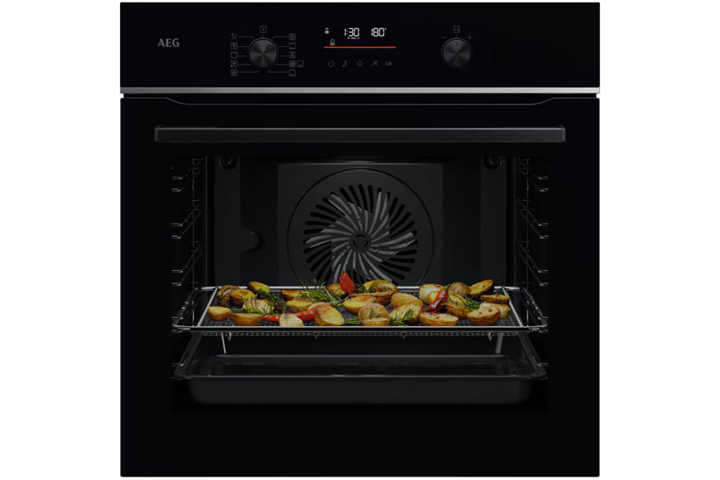 AEG 6000 Pyrolytic Self Clean Built-in Oven | TS6PB521AB