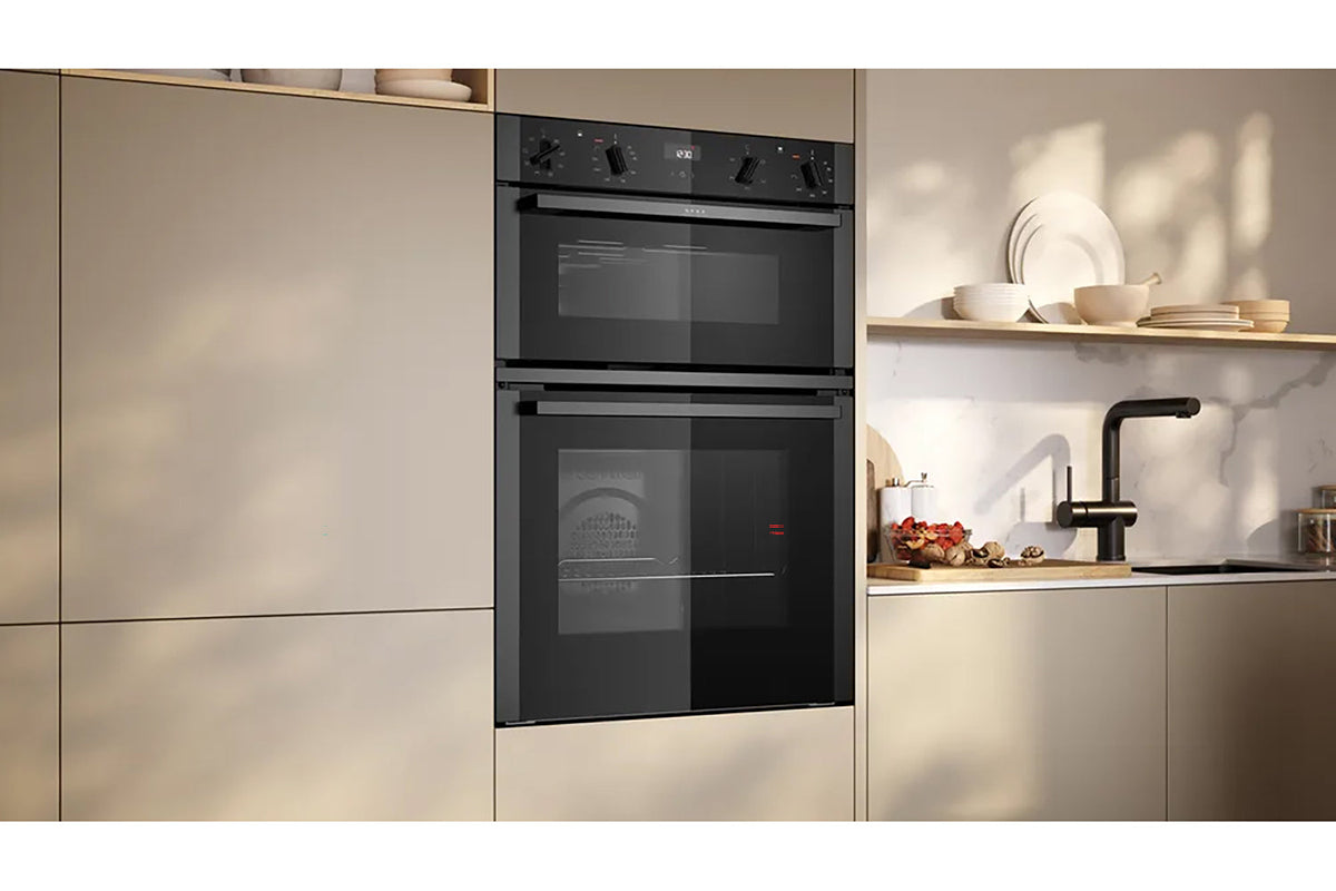 Neff N50 Built-in Double Oven | U1ACE2AG3B | Graphite Grey