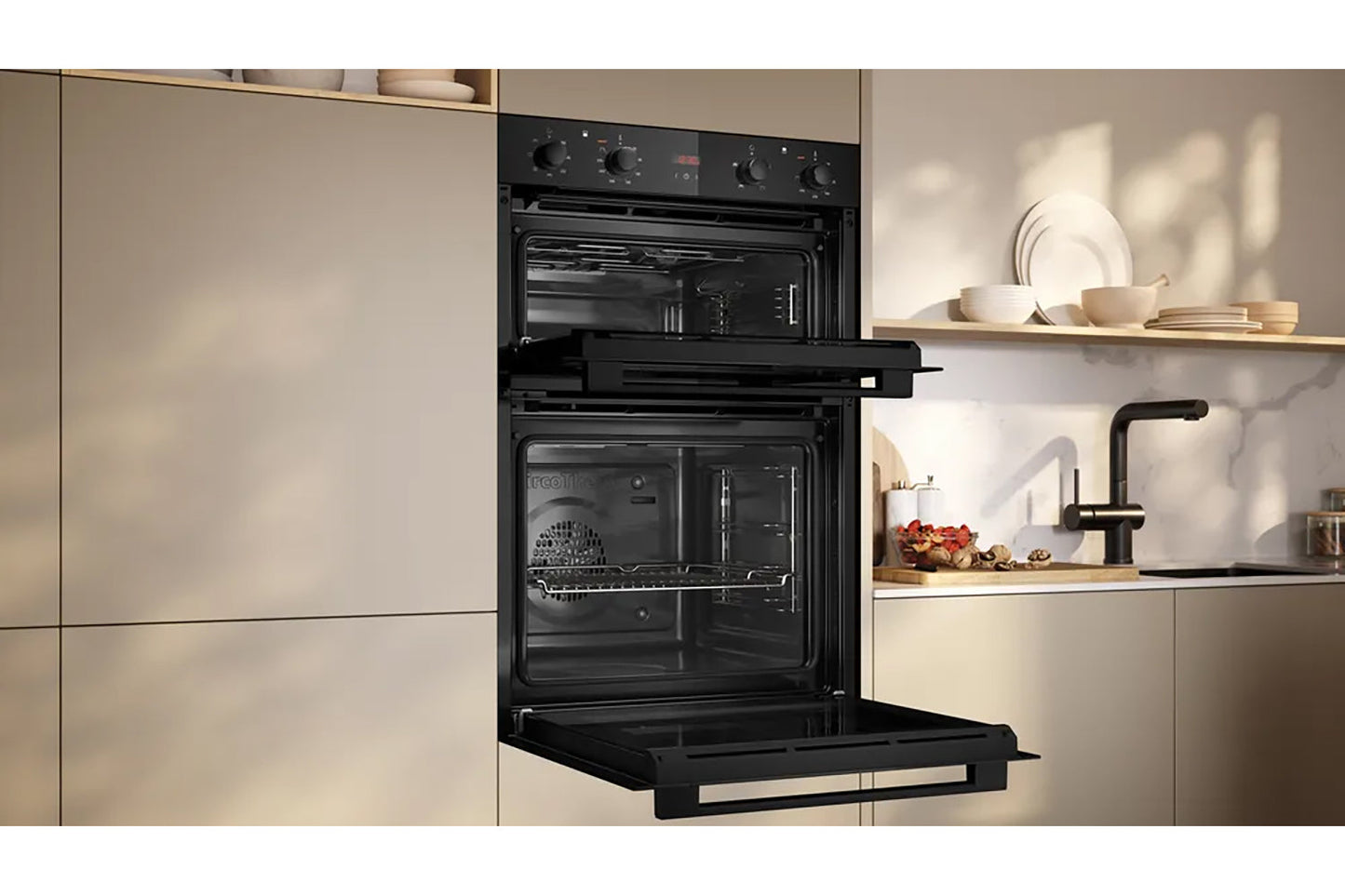 Neff N30 Built-in Double Oven | U1DCC0AK3B | Black